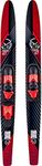 HO Sports Excel Combo HS RTS Waterskis - Red - The Excel combos are a great tool to elevate your fun at the lake