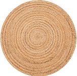 Bedding Craft Jute Rug 4 ft,Hand Wo