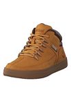 Timberland Men's Davis Square Hiker Hiking Boots, Wheat Nubuck, 7 UK