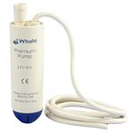 Whale Standard 12V Submersible Electric Pump - White, 13 Litres