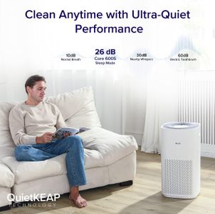 LEVOIT Smart HEPA Air Purifier – WiFi Enabled, Allergen Removal