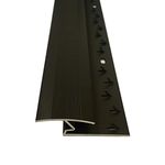 Metal Z Edge Door Bar Trim Carpet to Laminate (900mm, Dark Bronze)