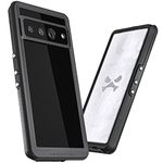 Ghostek NAUTICAL slim Pixel 7 Pro Case Waterproof with Screen Protector Built-In Heavy Duty Shockproof Protection Full Body Underwater Phone Covers Designed for 2022 Google Pixel 7 Pro (6.7in) (Black)