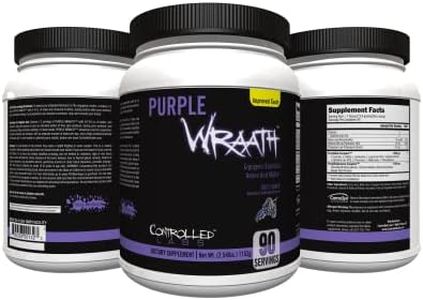 CONTROLLED LABS Purple Wraath 90 Serving Juicy Grape, 2.5 Pound