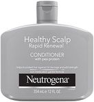 Neutrogena Healthy Scalp Rapid Renewal Conditioner with Pea Protein, UV Damage Protecting Conditioner for Strong Healthy-Looking Hair, 12 Fl Oz