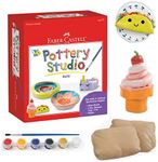 Faber-Castell Do Art Pottery Studio Refill - 2 Pounds of Air-Dry Pottery Clay for Kids