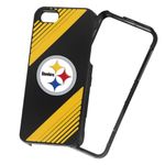 Forever Collectibles NFL 2-Piece Snap-On iPhone 5/5S Polycarbonate Case - Retail Packaging - Pittsburgh Steelers