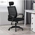 TRADE CRAFT Home Office Chair Desk Chair Computer Chair with Lumbar Support Armrest Executive Rolling Swivel Adjustable Mid Back Task Chair for Women Adults, Color (Mid High Back)