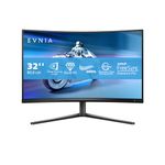 Philips Evnia - 32M2C5500W - 32 Inch QHD Curved Gaming Monitor, 240Hz, VA, 0.5 ms, HDR400, AMD FreeSync Pro, Height Adjust, USB HUB (2560 x 1440 - HDMI 2.0 / DP 1.4 / USB 3.2)