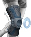 NEENCA Professional Knee Brace for Pain Relief, Medical Knee Compression Sleeve, Knee Support with Horizontal Knit Tech for Meniscus Tear, ACL, Arthritis, Joint Pain, Runner, Workout- FSA/HSA APPROVED