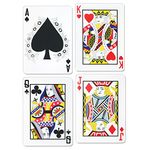 4 Giant Playing Cards 17.5 in (1.46 ft) 44 cm