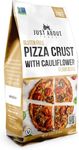 Gluten Free Pizza Crust with Cauliflower Flour | Vegan | Easy to Make | Makes Two 10 to 12 Inches Pizza Crusts | 1 lb (1 Package) | Just About Foods