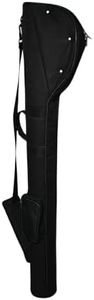 Golfoy Basics Elite Lightweight Holiday Golf Bag (Black/Black)