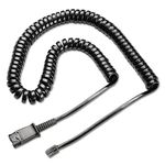 Plantronics 26716-01 U10 Amplifier Cable - Black (Pack of 1)