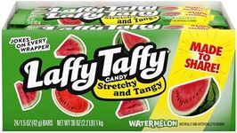 Wonka Laffy Taffy Watermelon Candy 43 g