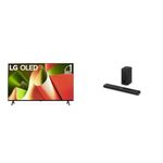 LG 55-Inch B4 OLED 4K Smart TV and, LG S77TY 3.1.3 ch. Soundbar