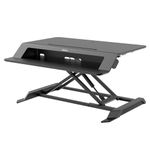 Fellowes Lotus LT Height Adjustable Sit Stand Desk Convertor with Gas Spring