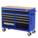 WORKPRO 46-Inch 9-Drawers Rolling T