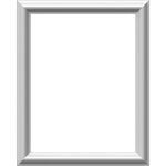 Ekena Millwork PNL16X20AS-01 Ashford Molded Classic Wainscot Wall Panel, 16" X 20" X 1/2"