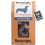 teapigs Darjeeling Earl Grey Tea Bags - Floral & Aromatic Blend with Bergamot - Great Taste Award Winner - Naturally Energising with Citrus Notes - 50 Eco-Friendly Biodegradable Tea Temples (1 Pack)