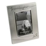 Granddaughter Silver Plated Photo Frame