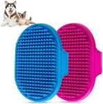 Aoche Dog Bath Brush, Pet Bath Comb