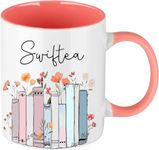 Singer Album Coffee Mug for Singer Fans, Tea Cup Merch for Singer Fans Womens and Girls,Gifts for Fans Merchandise Pink and White Mother's Day Nurse Gift Graduation Gift (11oz,White)