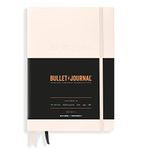 The Official Bullet Journal Edition 2 - Notebook Built for BuJo, Medium A5 204 Pages of 120gsm Paper, With Bujo Pocket Guide (Blush)