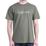 CafePress - Slackware Flippy Logo - 100% Cotton T-Shirt Military Green