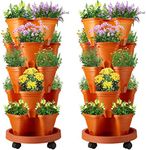 Umigy 2 Set 5 Tier Stackable Plante