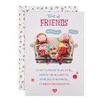 Hallmark Birthday Card for Friend - Cute Characters & Heartfelt Verse Design