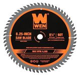 WEN BL0860 8.25-Inch 60-Tooth Fine-Finish Carbide-Tipped Circular Saw Blade