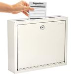 Adir Corp. Multi Purpose Large Size Suggestion Box (White)