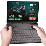 GPD WIN MAX 2 2023 Handheld Gaming PC, AMD Ryzen 5 7640U 6Core CPU, Radeon RX760M, 16GB LPDDR5 RAM, 1TB NVMe SSD, Occulink Port, USB 4, Wi-Fi 6, Touchscreen, Bluetooth, Gaming Handheld