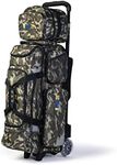 KAZE SPORTS 3 Ball Bowling Roller + 1 Ball Add On Spare Tote (Camo)