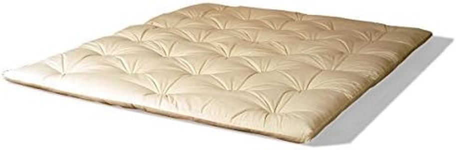 Futon Shiatsu ou Shiatzu - Futon Yoga - différentes tailles, 100% coton. Futon transportable de voyage, pliable, Futon japonais pour massage, pour yoga ou au camping, méditation. Enroulable (Futon 140x200cm)