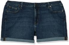 Amazon Essentials Women's 4" Denim 