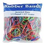 BAZIC 465 Multicolor Rubber Bands f