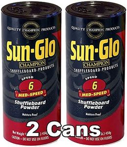 Sun-Glo #6 Shuffleboard Powder Wax (16 oz.)(Pack of 2)