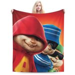 Urgigdjtfh Cartoon Throw Blanket Ultra-Soft Blanket Bedroom Decorations Warm Throw Blanket Plush Travel Blankets All Season Use 50"x40"