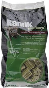 Neogen Ramik Fish Flavored Weather Resistant Rodenticide Mini Bait Bars, 4-pound pouch