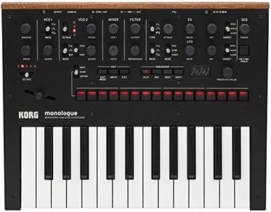 KORG monophonic analog synthesizer monologue-BK monologue black