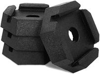 SnapPad Xtra RV Leveling Pads - Permanent Jack Stabilizers for RVs - 5" Square Leveling Jack Pads for LCI Leveling System - Heavy Duty Replacement for Blocks - Made in The USA (Square 5 4-Pack)