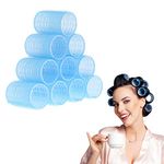 Anself Hair Rollers Self Holding Rollers Gripping Sticky Rollers Self Grip Salon Hairdressing Curlers DIY Curling Tool 10 Packs