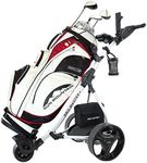 Electric Golf Trolley Digital Folding Cart Lightweight Power 36 Hole Battery