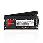 Kuesuny 32GB Kit (2X16GB) DDR4 2666MHz Laptop Ram PC4-21300 1.2V CL19 1Rx8 Unbuffered Non-ECC 260 Pin Sodimm Notebook PC Computer Memory Ram Module Upgrade 32GB