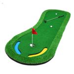 PGM Pro Golf Master Anti Drop Indoor Green Golf Putting Mat