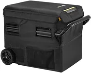 BougeRV 48 Quart Insulated Protective Cover, 12 Volt Portable Refrigerator Cover for BougeRV CR45/CRD45 Fridge, Portable Refrigerator Bag for Dual Zone Refrigerator (Refrigerator NOT Included)