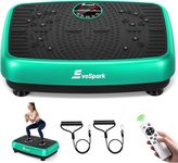 Vibration Plate Exercise Machine, 2025 New EvoSpark Vibration Plate Machine with Industrial Dual-Motor System,Whole Body Vibrating Plate for Lymphatic Drainage,450 Lbs Capacity Vibrate Platform