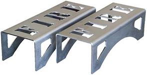 Fire dogs, compact size for stoves and inserts, clean and modern design "FIRE"